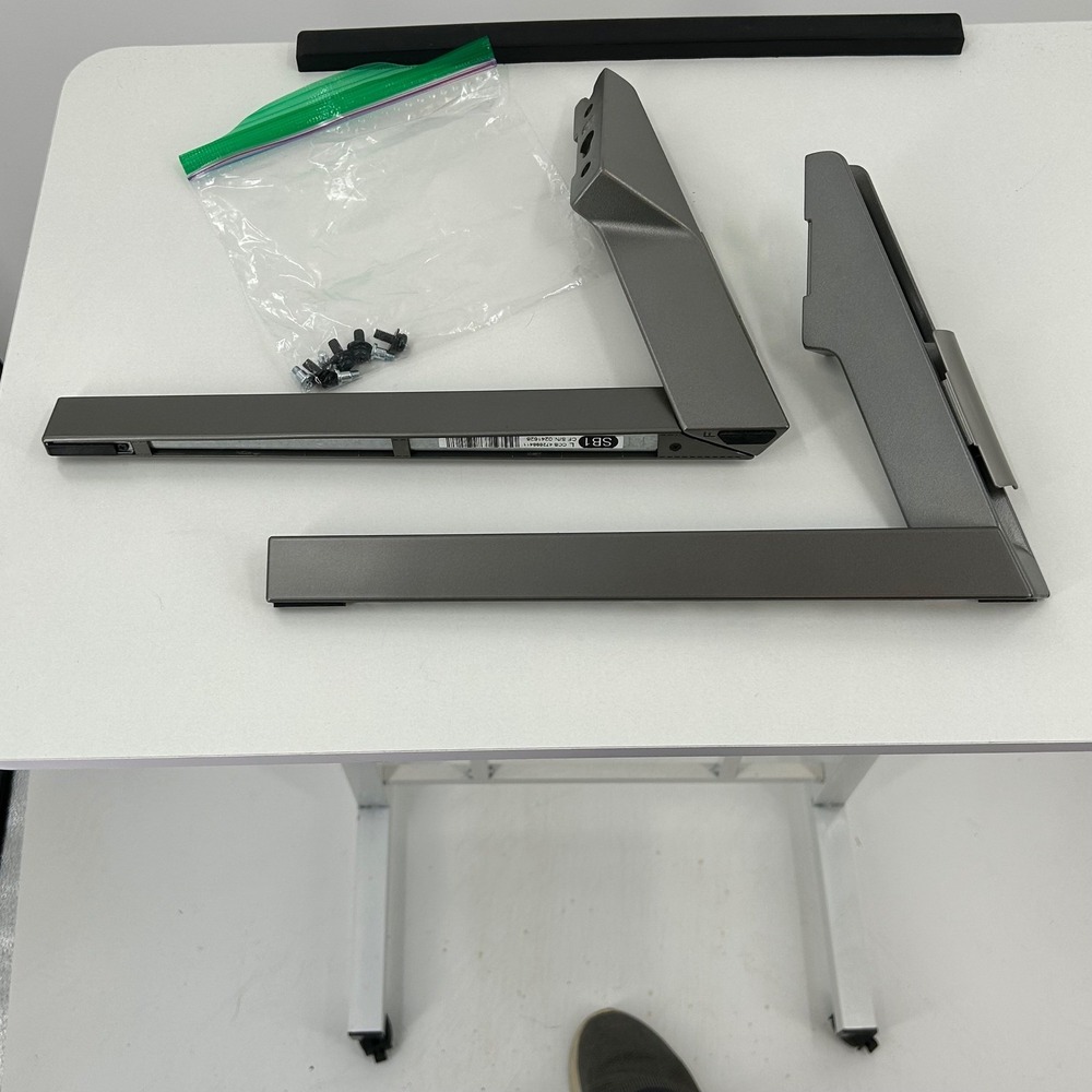 Sony XBR-55X900F TV Stand Legs Feet SB1‎ SB2 with Screws Gray Replacement Set